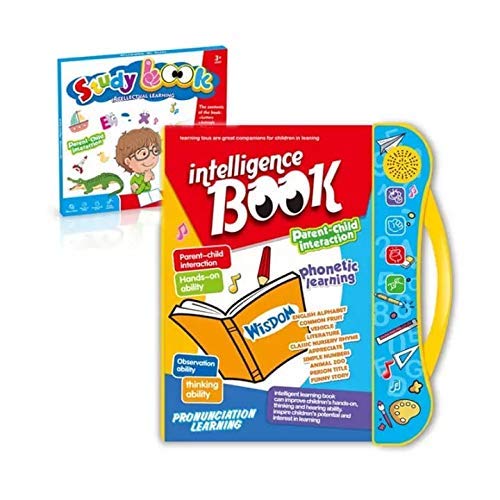 Activity Book on Farm, Wild, Aquatic Animals| Interactive Musical Electronic Sound Book|Gift for 1,2,3 Years Baby
