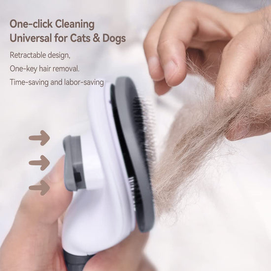 Pet Self Cleaning Slicker Brushes for Dogs Cats Pet Comb Grooming Brush Tool