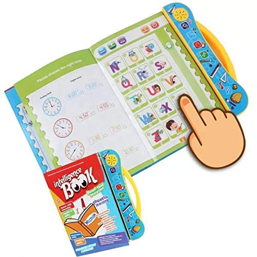 Activity Book on Farm, Wild, Aquatic Animals| Interactive Musical Electronic Sound Book|Gift for 1,2,3 Years Baby