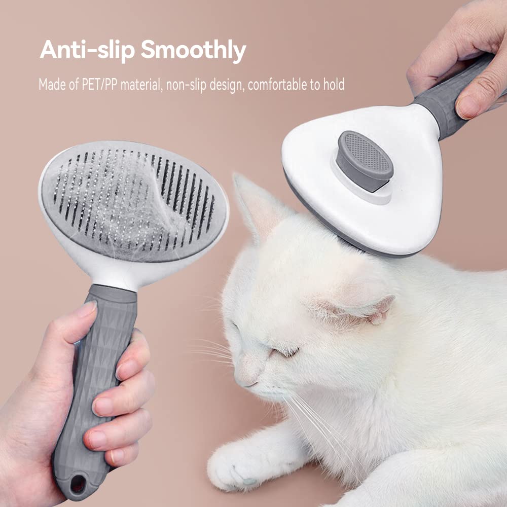 Pet Self Cleaning Slicker Brushes for Dogs Cats Pet Comb Grooming Brush Tool