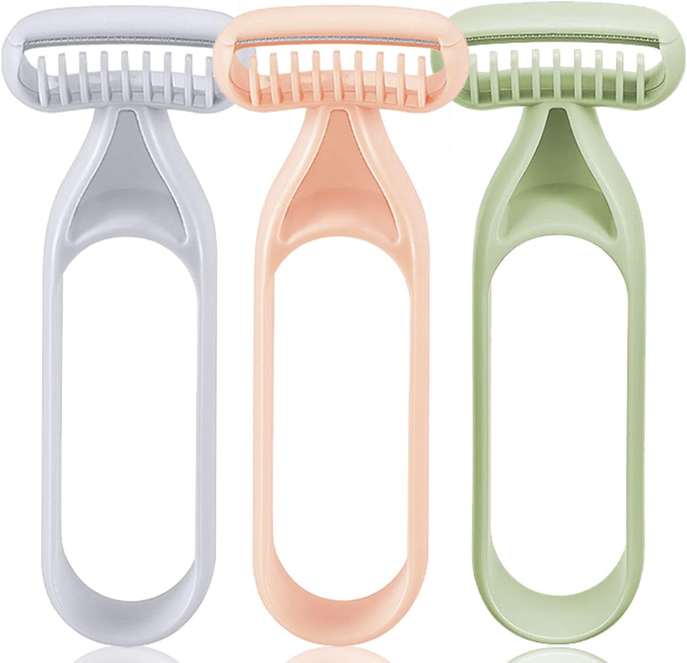T Type Korean Anti-Slip Razor for Armpit Hair Steel Blade Trimming Razor for Everyday Travel, Neck, Face, Beard Grooming Razor