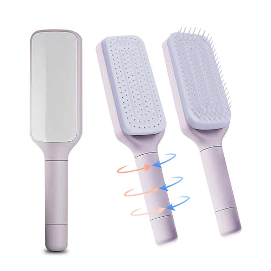 Conava Grooming Hair Brush with cleaning hair Removal, Pack of 1