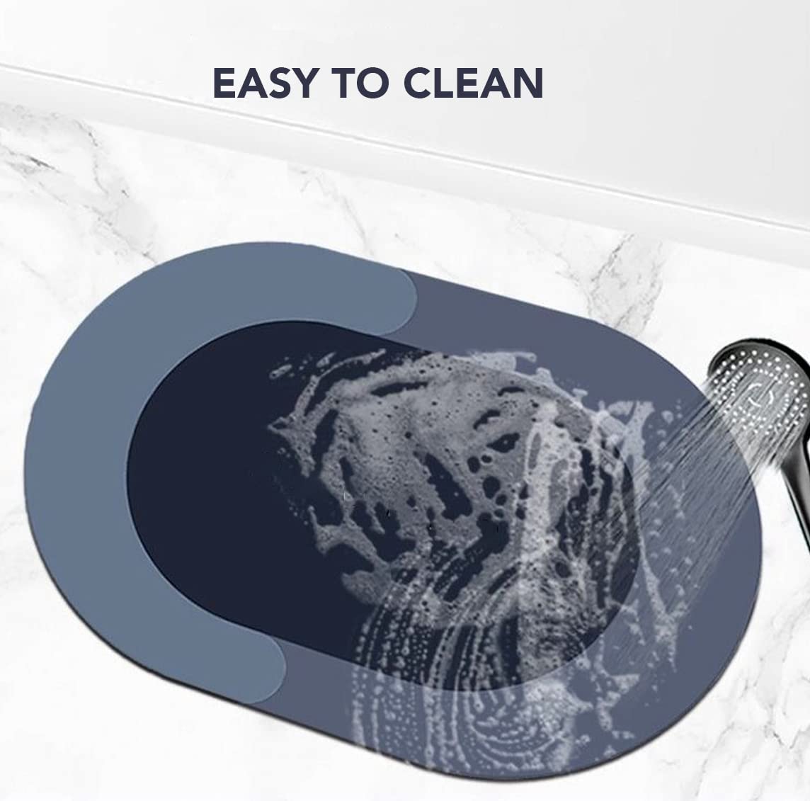 Anva Anti Slip Floor Mat Water Soaking Bathroom Mat