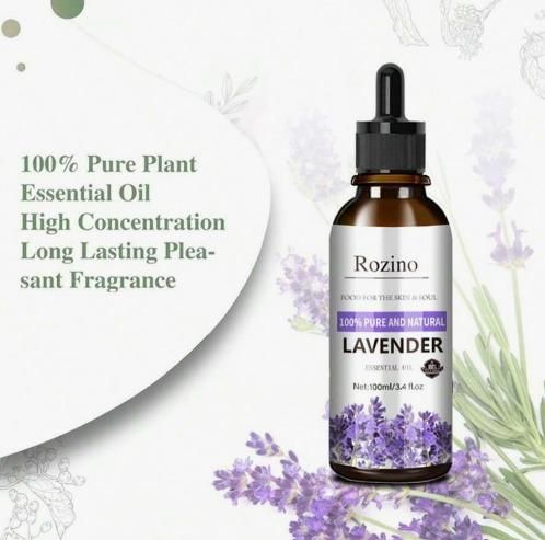 Rozino Pure & Natural Lavender Essential Oil 100 ML (Pack pf 1)