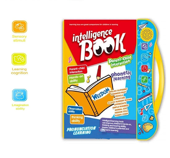 Activity Book on Farm, Wild, Aquatic Animals| Interactive Musical Electronic Sound Book|Gift for 1,2,3 Years Baby