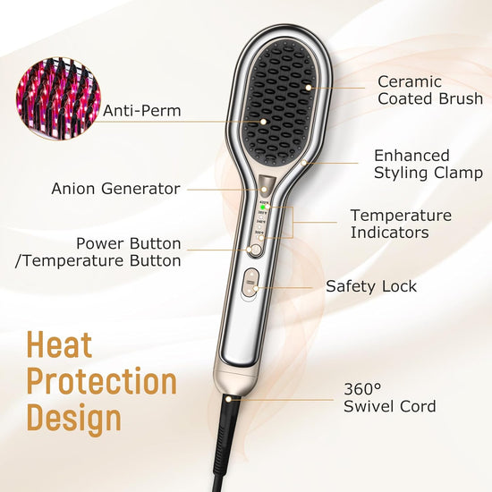 Hair Straighter Comb F809