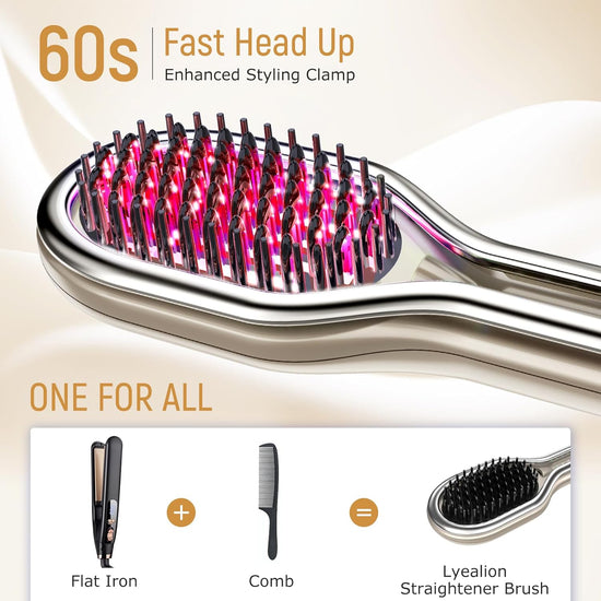 Hair Straighter Comb F809