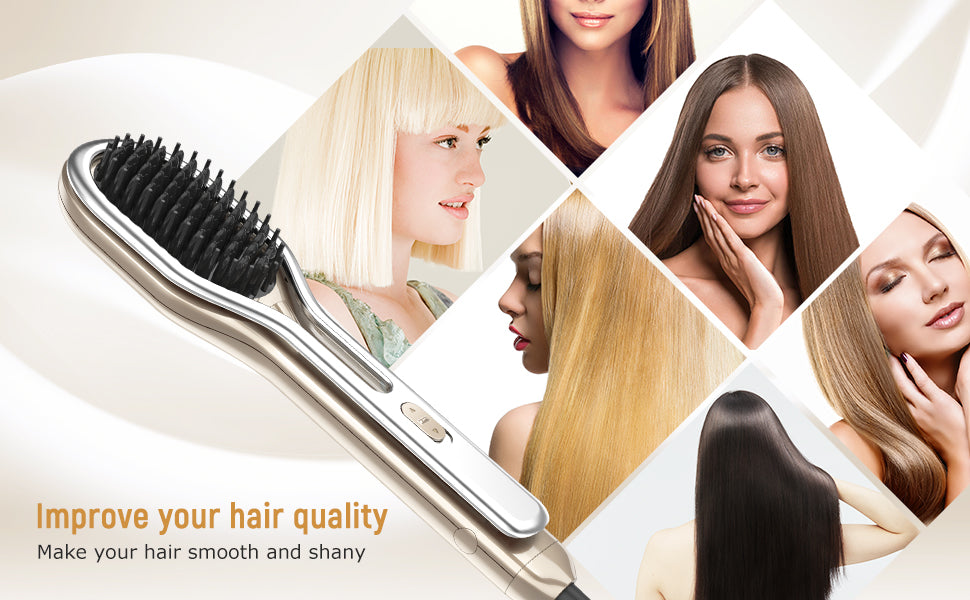 Hair Straighter Comb F809