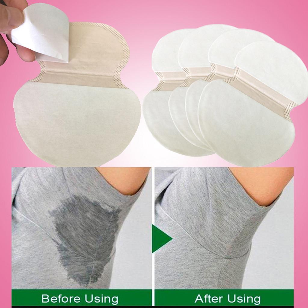 Conava Clear Breathable and Deodorizing Underarm Sweat Pads (Pack of 20)