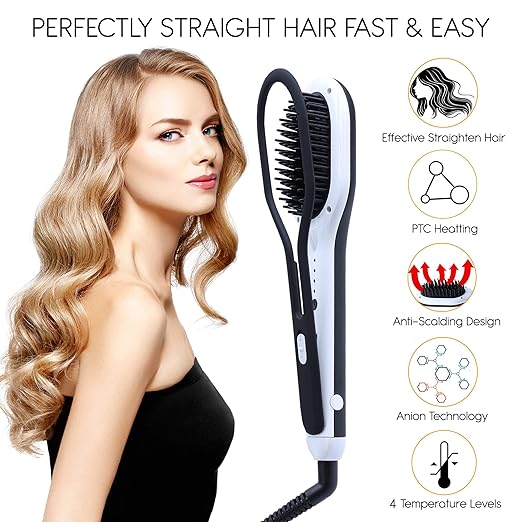 Hair Straighter Comb F809