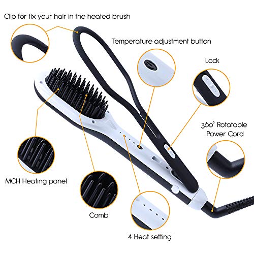 Hair Straighter Comb F809