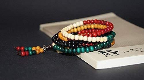 Multi-colored Beaded Stretch Bracelets Set