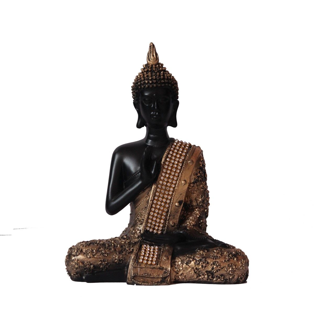 Handcrafted Meditating Blessing Buddha